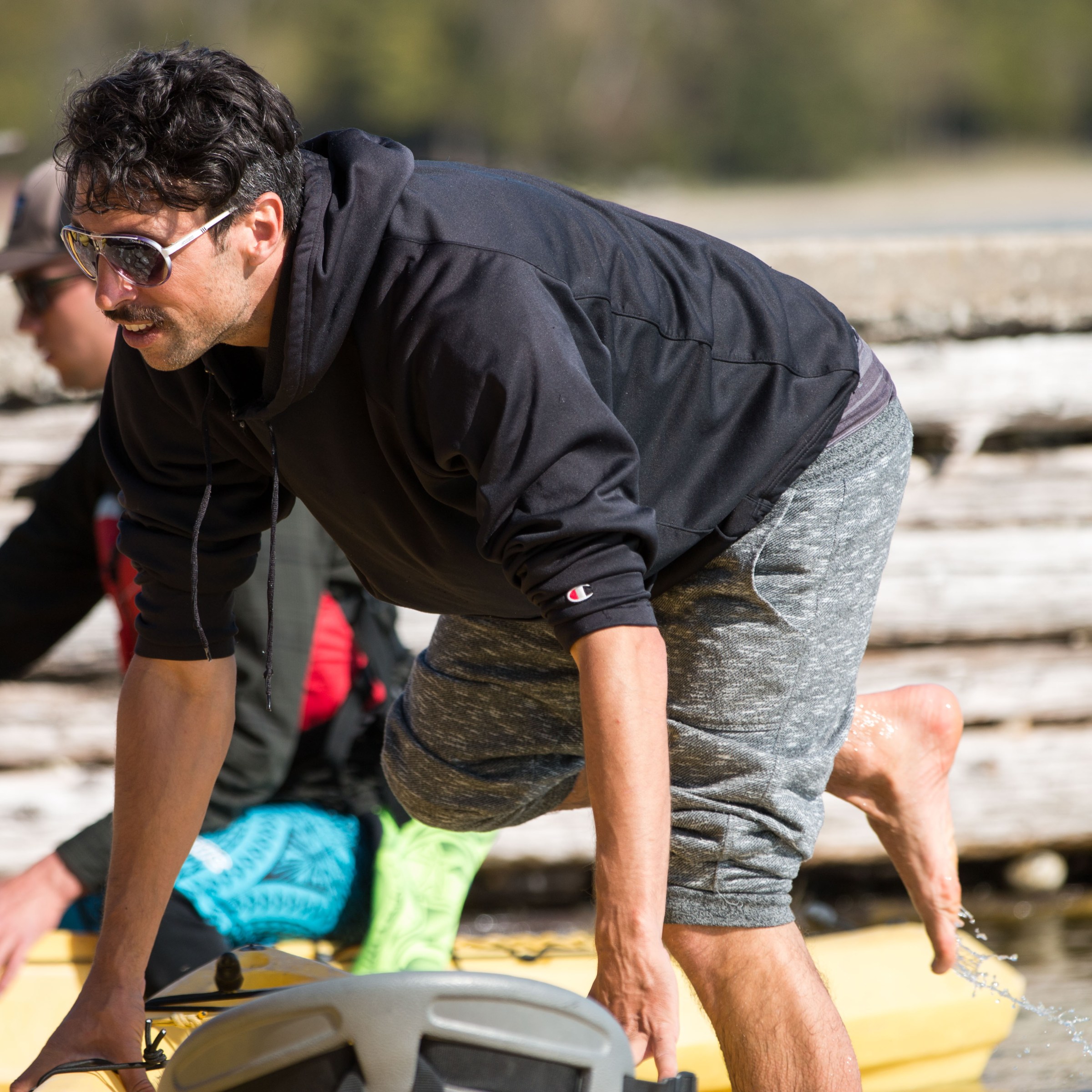 David Rack, the owner of Door County Kayak Tours