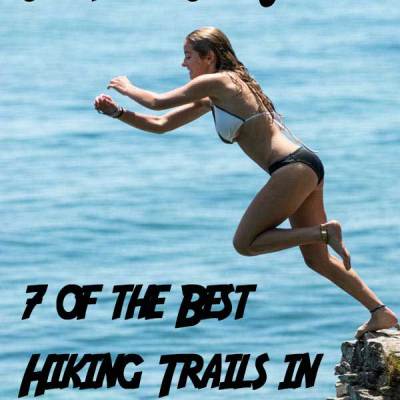 door county hiking & cliff jumping