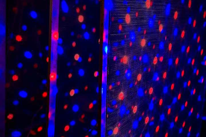 a close up of a light